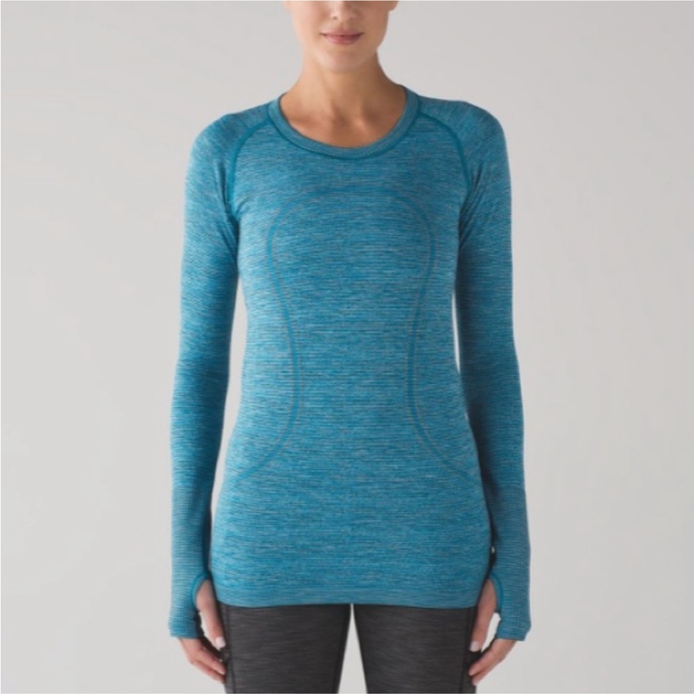 Lululemon Swiftly Tech Long Sleeve Indian Ocean